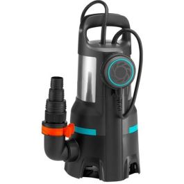 Gardena 25000 Bomba de Aguas Residuales, Caudal 25000 l/h, 1100W, Paso de Partículas 38 mm, Aquasensor