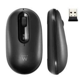 Raton Inalambrico Ewent Ew3241 Negro Raton Inalambrico Ewent Ew3241 Negro