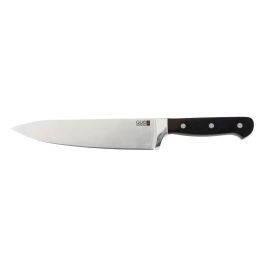 Quid Professional Cuchillo Chef Acero Inoxidable Inox Chef Black 20 cm Negro Set de 6 Unidades, Mango Ergonómico Extra Resistente Precio: 65.59000052. SKU: S2704487