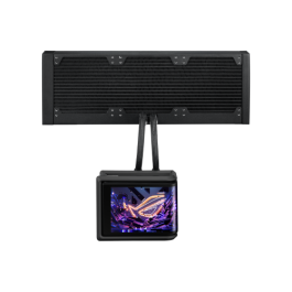 ASUS ROG 90RC0151-B0EAY0 Refrigeración Líquida AIO Ryuo IV SLC 360 ARGB, 3x 12cm, Sockets LGA 1700/AM4/AM5, Negro