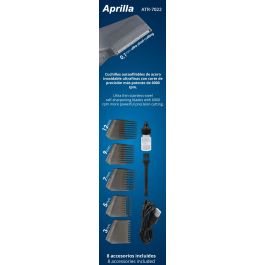 Aprilla Máquina Cortapelo Recargable USB (6 Unidades)