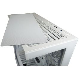 LC-Power LC-715W-ON Midi Tower PC Gaming Blanco ATX/Micro ATX/Mini-ITX Vidrio Templado Ventana Lateral