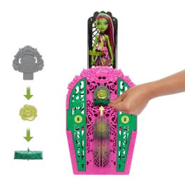 Mattel Muñeca Monster High Venus McFlytrap con Armario, Ropa y Accesorios. Juguete para Niñas de 4 Años o más.