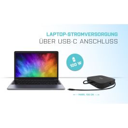I-Tec Docking Station USB-C HDMI DisplayPort PD100W