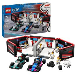 LEGO City 60444 Juego de Garaje F1 y Mercedes-AMG y Coches Alpine para niños de 7 años Precio: 86.49999963. SKU: B14H2XW3E9