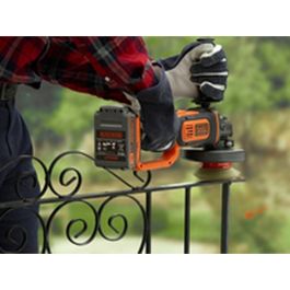 Black&Decker BCG720N - Amoladora angular 125mm 18V sin batería ni cargador