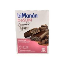 Bimanan Barritas Sustitutivas Choco Intenso 10 Unidades - Cuidado de la Figura Precio: 118.5000003. SKU: B1J5LTQ3LJ