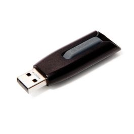 Verbatim V3 Store N Go Pendrive 128 GB USB 3.2 Retráctil Negro Super Speed