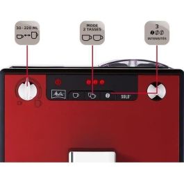 MELITTA E950-104 Cafetera espresso automática con molinillo Caffeo Solo - Rojo MELITTA E950-104 Cafetera espresso automática con molinillo Caffeo Solo - Rojo