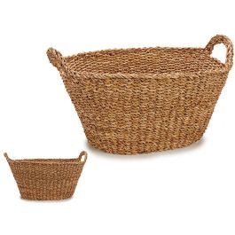 Cesto Asa Ovalado Gra 20L Giftdecor 60X30CM (6 Unidades) Precio: 84.59000011. SKU: B1AY4G8VC9