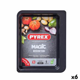 Fuente para Horno Pyrex Magic Rectangular 26 x 18 cm Metal 6 Unidades Precio: 67.69000029. SKU: B1E9QSP2L6