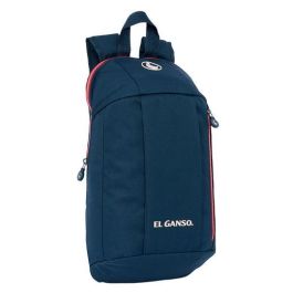 Safta Mini Mochila Cremallera Vertical El Ganso "Classic" 8,5 L Azul Precio: 19.49999942. SKU: B1FTRVTZ8M