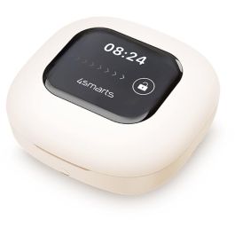 4smarts Auriculares Open-Ear Bluetooth SkyBuds AI Screen, beige