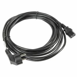 Lanberg Cable de Alimentación Schuko a CEE 7/7 IEC 320 C13, 10m, 220V 10A, Negro, Conector en Ángulo, Certificado VDE Precio: 14.88999985. SKU: S5611081