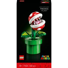 LEGO 71426 Super Mario Planta Piraña: Figura Articulada con Tubo y 2 Piezas, Modelo para Adultos Precio: 78.49999993. SKU: B1F96K4T9R
