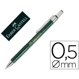 Faber Castell Portaminas TK-Fine 0.5 mm Profesional con Goma de Borrar y 3 Minas HB Precio: 34.59000017. SKU: S8421636