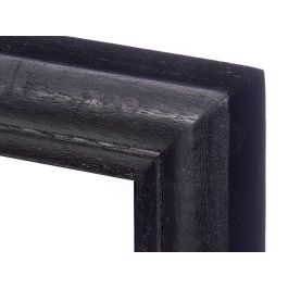 Espejo Pared Marco Madera 80 X 120 Cm Negro Giftdecor Espejo Pared Marco Madera 80 X 120 Cm Negro Giftdecor
