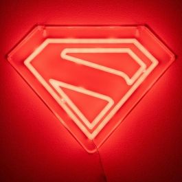 Paladone Luz Neón LED de Pared Escudo Superman Producto Oficial DC Comics para Decoración Geek y Ambiente Precio: 22.58999941. SKU: B1B22MWVR2