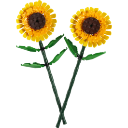 Lego Botanical Collection Girasoles 40524, Kit Construcción 191 Piezas, Altura 25 cm