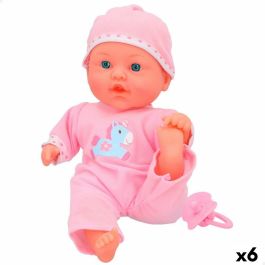 Muñeco Bebé Colorbaby 32 cm 6 Unidades Muñeco Bebé Colorbaby 32 cm 6 Unidades