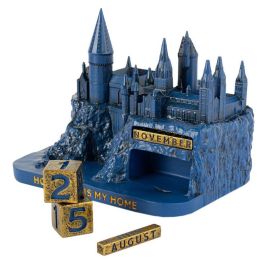ERIK Calendario Perpetuo 3D Hogwarts Harry Potter Resina Pintado a Mano 14x9x10cm Decoración
