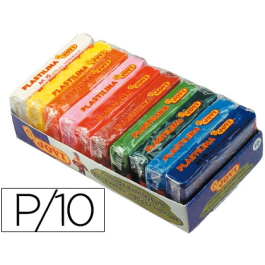 Jovi Plastilina Pequeña Bandeja 10 Unidades Colores Surtidos