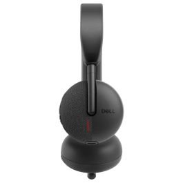 Dell Auriculares Inalámbricos Bluetooth WL3024 con Cancelación de Ruido, Certificados Microsoft Teams/Zoom, 41h Autonomía, Dongle USB-C, para Oficina y Videollamadas - Negro