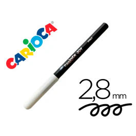 Carioca Rotulador Joy Punta Fina 2,8 mm Lavable Color Negro Precio: 3.50000002. SKU: B1HY5WAWG4