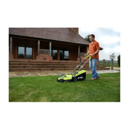 RYOBI Cortacésped Eléctrico 36 cm 1500 W Recogida Mulching Doble Mango Ergonómico