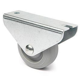 Q&Q Rueda Fija Nidus para Muebles Aro de Goma Antimarca Gris Ø40 H47, Carga 20-30kg Precio: 2.59000016. SKU: B12BJAPSQE