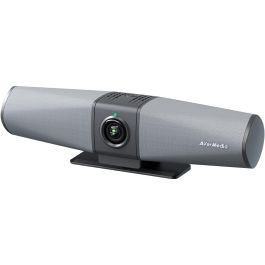 AVerMedia PA511D Sistema Videoconferencia Mingle Bar 4K Ultra HD con Zoom 4x, Micrófono y Altavoces Integrados