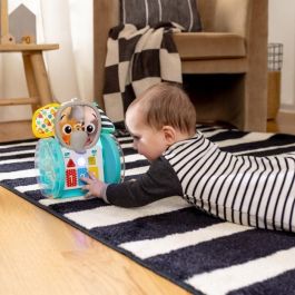 BABY EINSTEIN Juguete sobre ruedas Elefantito, Música y Luces, Interactivo y Multilingüe, Desarrollo de la motricidad