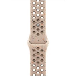 Apple MYL93ZM/A Correa Nike Sport Band para Apple Watch 46mm, 44mm, 45mm, 49mm - Fluoroelastómero Beige Talla M/L