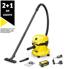 Aspiradora Kärcher WD 2-18 Amarillo Negro 225 W