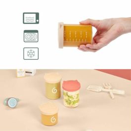 Babymoov BAB3661276175518 Isy Bowls Macetas de Conservación de Vidrio Borosilicato Graduadas - Juego de 9 (6x250ml + 3x120ml)