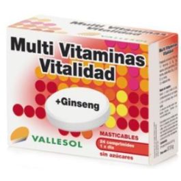 Vallesol Multivitaminas+Ginseng 24Comp Precio: 8.5000003. SKU: B1JSBPJ3G8