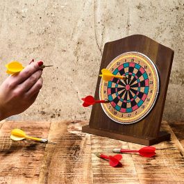 Mister Gadget Juego de Dardos de Madera