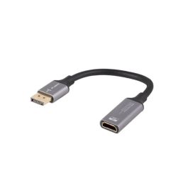 Lanberg Adaptador 8K Displayport Macho a HDMI Hembra 7680x4320p 4K 3840x2160p Displayport 1.4 HDMI 2.1 Velocidad 48 Gbit/s Chapado Oro 0.2m Plata Negro Precio: 24.50000014. SKU: B1KE3HNZRN