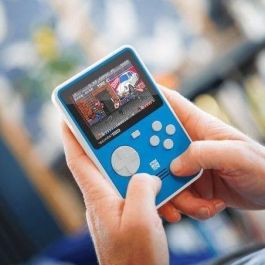 Just For Games Consola Retrogaming Technos Super Pocket - Consola Portátil Dedicada a Juegos Clásicos Just For Games Consola Retrogaming Technos Super Pocket - Consola Portátil Dedicada a Juegos Clásicos