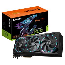 Gigabyte RTX 5080 16GB GDDR7 Aorus Master GV-N5080AORUS M-16GD Tarjeta Gráfica con 3 Ventiladores WINDFORCE 3X Precio: 2028.50000001. SKU: B17AHWA942