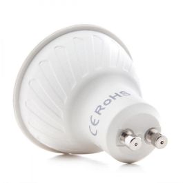 Pack 5 Bombillas LED GU10 6W 500Lm 4200ºK 40.000H [HO-GU10-SMD-6W-IC-W-PK5-AP]