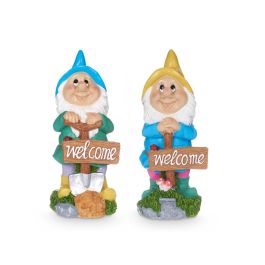 Figura Enano Welcome Surtidos Ibergarden 12X27CM (8 Unidades) Figura Enano Welcome Surtidos Ibergarden 12X27CM (8 Unidades)