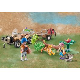 Playmobil Wiltopia Quad Rescate Animales