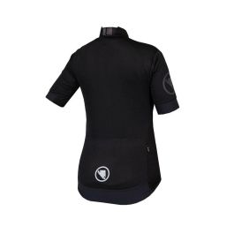 Maillot de ciclismo Endura Wms Fs260 S/S II Negro