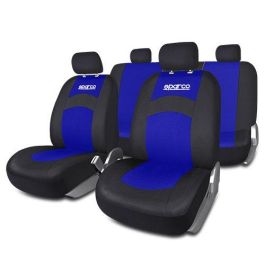 Sparco SPCS402BL Juego Fundas Asiento Coche 11 Piezas Azul 100% Poliéster Trasera Partida Lavables Precio: 37.98999974. SKU: S37112513