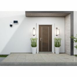 Chacon 2-IPCAM-DM02 Pack 2 Cámaras Seguridad Exterior WiFi con Panel Solar y Batería, Google Home y Alexa