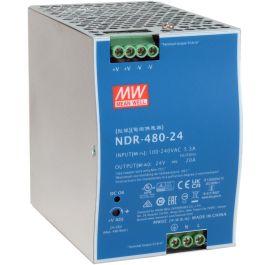 LevelOne POW-2462 Fuente Alimentación Industrial DIN-Schiene 480W 24V DC, Protecciones Sobrecarga/Cortocircuito Precio: 255.50000025. SKU: B1FD7B72P8