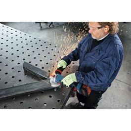 Bosch Professional GWX 18V-15 C Amoladora a batería 18V con 2 baterías 5.5Ah ProCORE18V, cargador GAL 1880 CV y L-Boxx