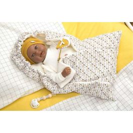 Muñecas Arias Muñeca Reborn 45 cm Rafael con Saco Portabebé Español