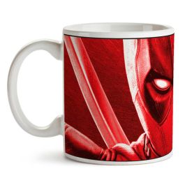 Marvel Taza Deadpool Wolverine Cerámica 8,5x10x12,5cm